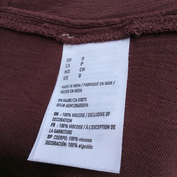 American eagle, Flowy tunic top, sz S - Picture 6 of 7